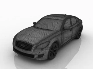 Infiniti M56 3D Modell