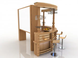 bar counter 3D Model