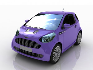 aston martin cygnet colette 3D-Modell