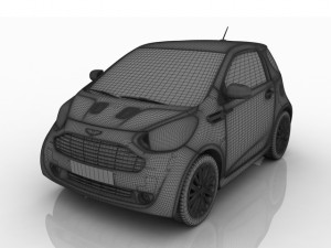 aston martin cygnet colette 3D Model