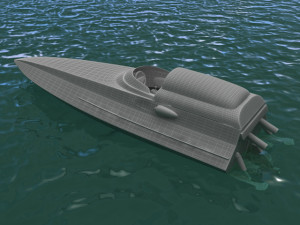 boat Modello 3D