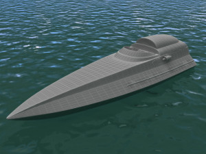 boat Modello 3D