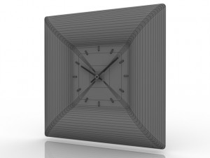wall clock 3D 模型