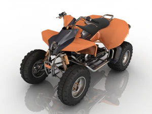 quad bike 3D Model