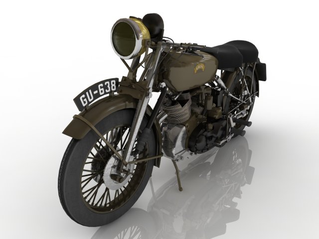 motorcycle Modello 3D .c4d .max .obj .3ds .fbx .stl .blend 