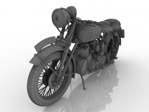 motorcycle Modello 3D