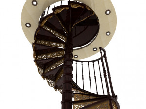 Spiral staircase 3D Model