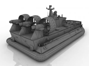 hovercraft 3D Model