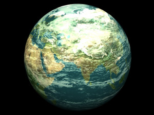 photorealistic earth 3D Model