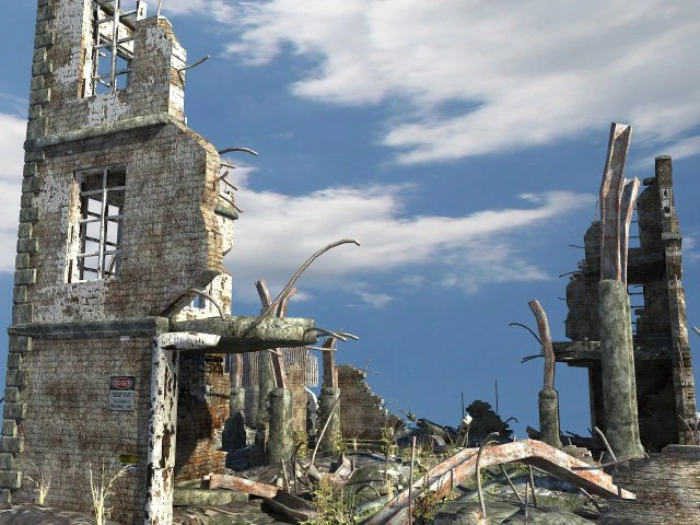 ruins 3D Model .c4d .max .obj .3ds .fbx .stl .blend 