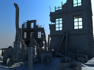 ruins 3D-Modell