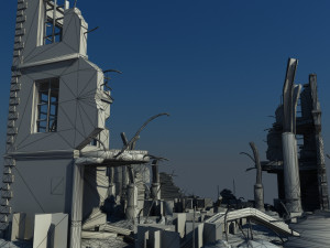 ruins 3D-Modell