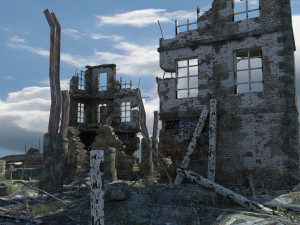 ruins 3D-Modell