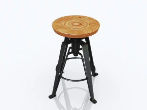 bar stoel 3D Model