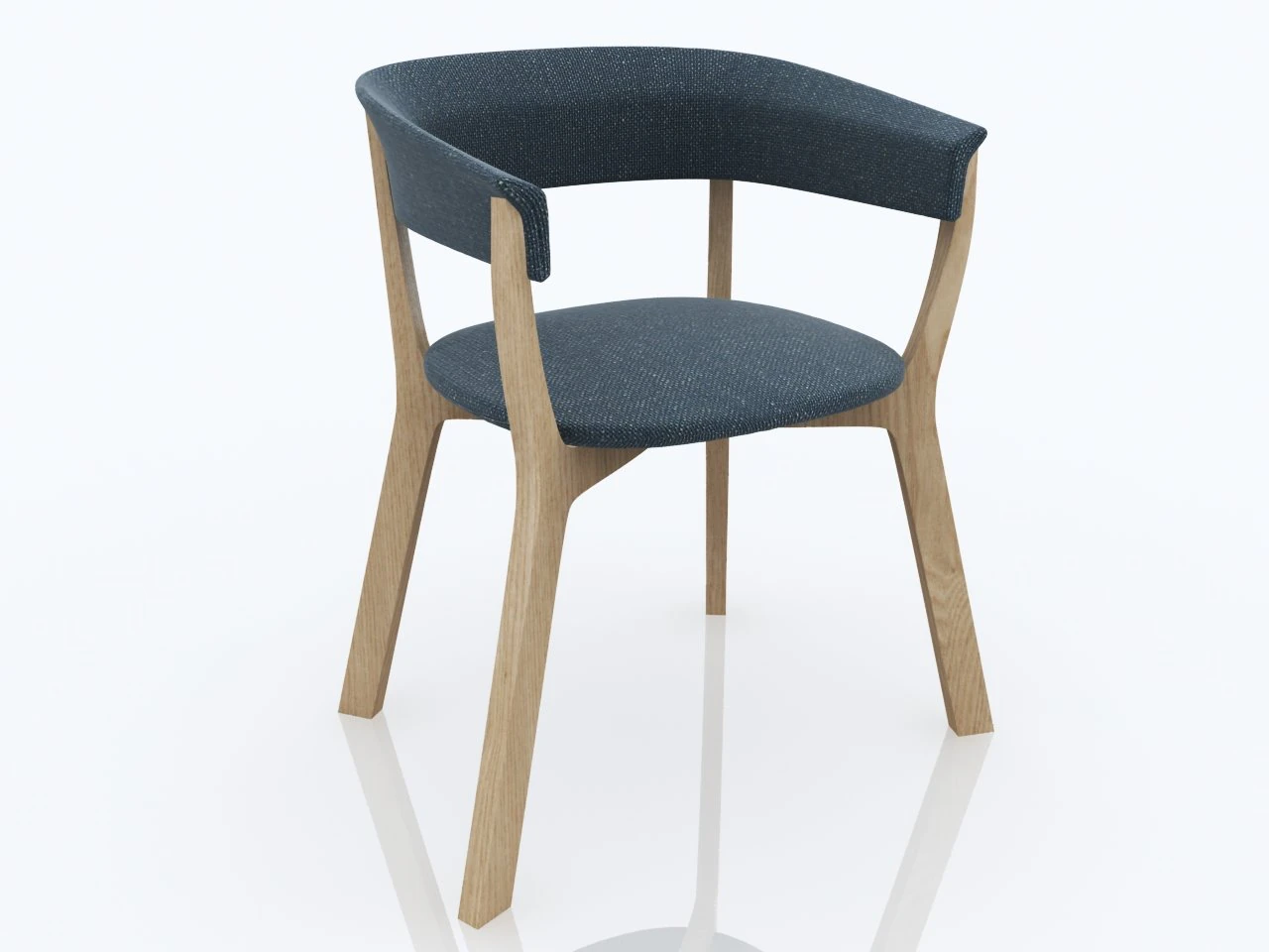 chair 3D Model .c4d .max .obj .3ds .fbx .stl .blend 