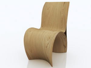 three skin chair 3Dモデル