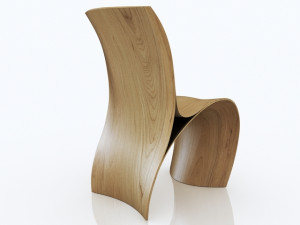 three skin chair 3D Модель