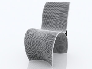 three skin chair 3D Модель