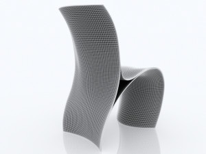 three skin chair 3D Модель