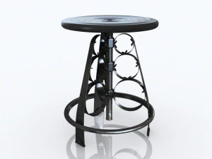 bar chair 3D Model