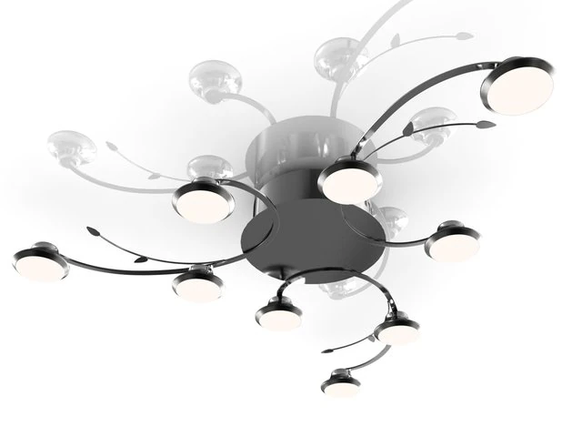 chandelier 3D Model .c4d .max .obj .3ds .fbx .stl .blend 