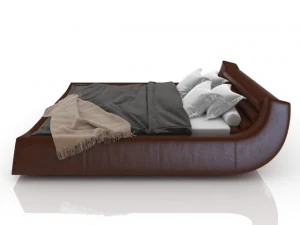 bed blanche 3D Model
