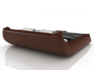 bed blanche 3D Model