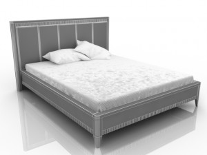 bed 3D Model