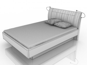 bed Model 3D