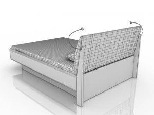 bed 3D Model