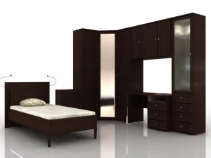 가구 세트 3D 모델