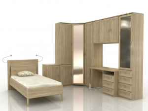 furniture set Modello 3D