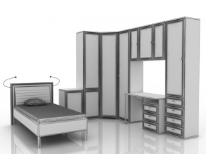 furniture set 3D Model