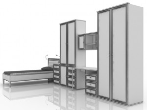 furniture set Model 3D