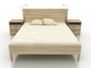 bed 3Dモデル