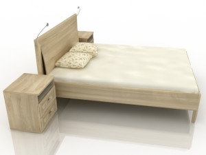 bed 3D-Modell