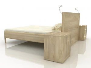 bed 3D Model