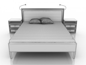 bed 3D-Modell