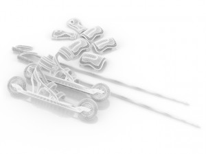 roller skis 3D 모델