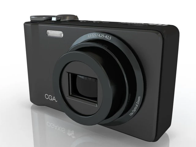 telecamera Modello 3D .c4d .max .obj .3ds .fbx .stl .blend 