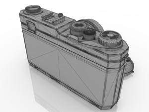 camera nikon Modello 3D