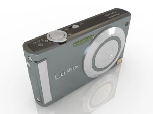 c&acirc;mera fotogr&aacute;fica lumix Modelo 3D