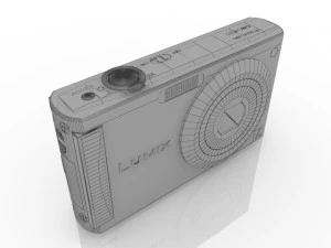 c&acirc;mera fotogr&aacute;fica lumix Modelo 3D