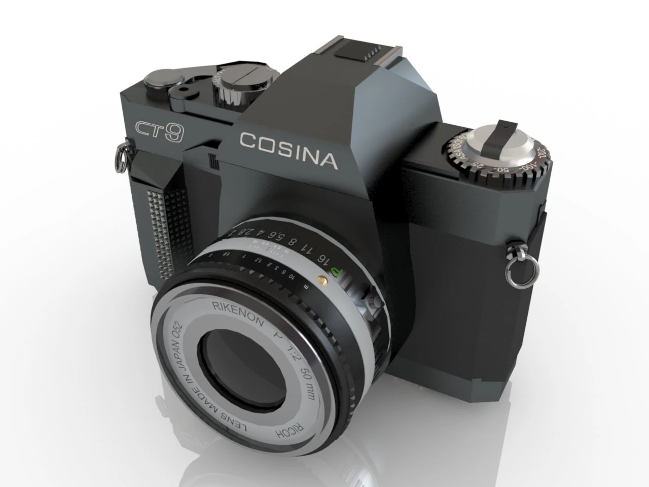 camera cosina 3D Model .c4d .max .obj .3ds .fbx .stl .blend 