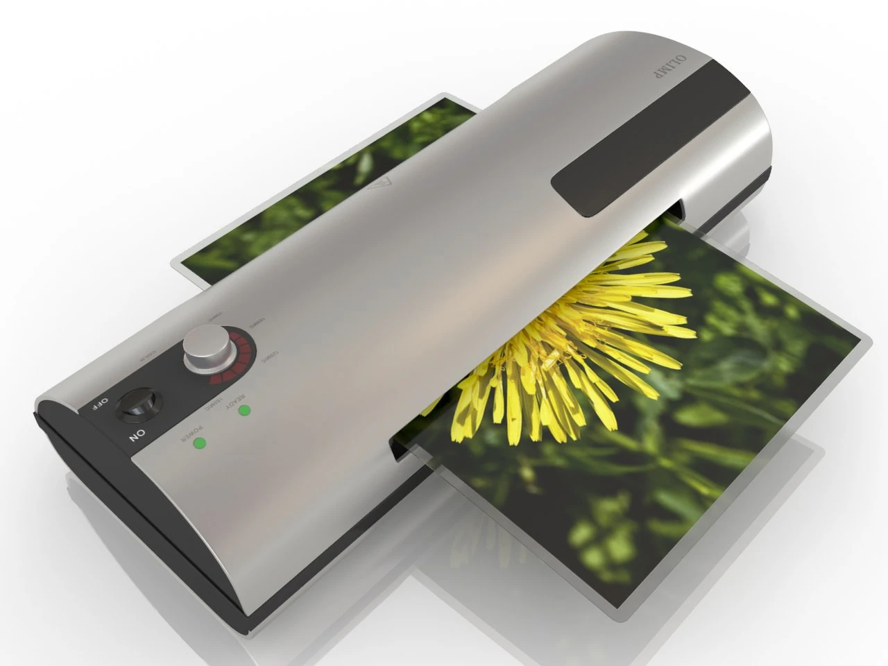 photo printer 3D Model .c4d .max .obj .3ds .fbx .stl .blend 