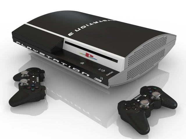 playstation 3 3D Model .c4d .max .obj .3ds .fbx .stl .blend
