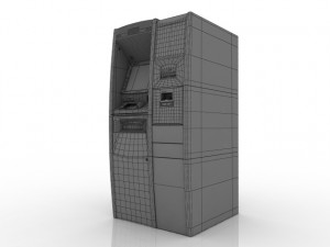 atm machine Modello 3D