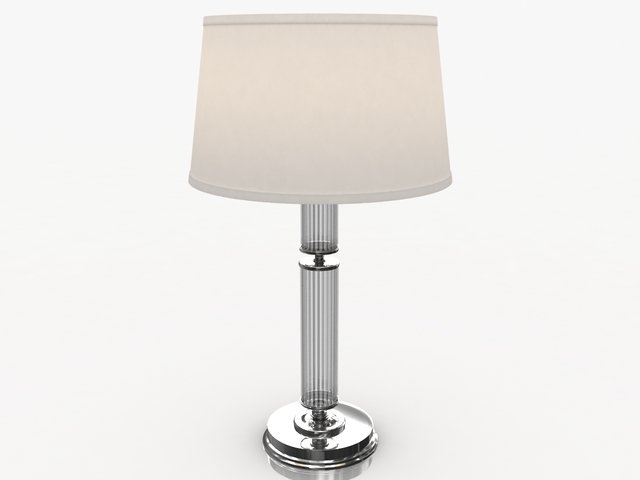 table lamp 2 3D 模型 .c4d .max .obj .3ds .fbx .stl .blend 