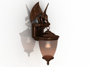 wall light 3D 模型