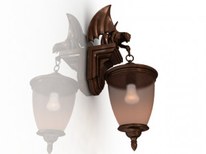 wall light 3D 模型